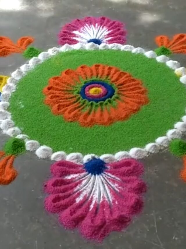 Rangoli the hindu ritual